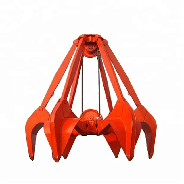 High Efficiency Clamshell Dredging Grab 10 M3 20 M3 Bucket for Excavator Dredging Equipment Price