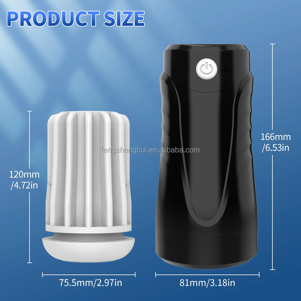 Automatic Men's Masturbator Blowmotion Vibrating TPE Waterproof IPX5  Realistic Vaginal Masturbation Tool Adult Sex Toy