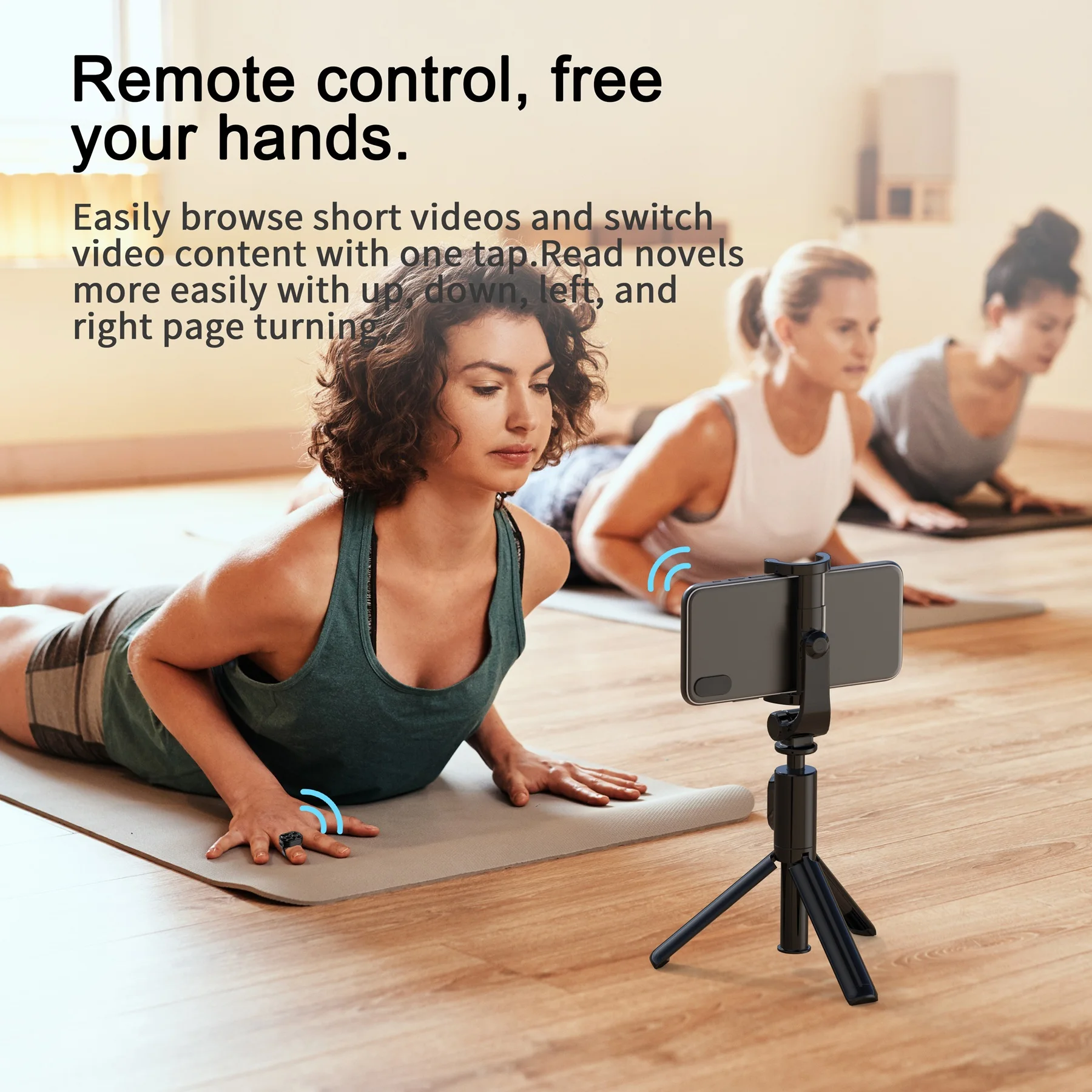 Best-selling Multi-Functional ABS Finger Ring Remote Control