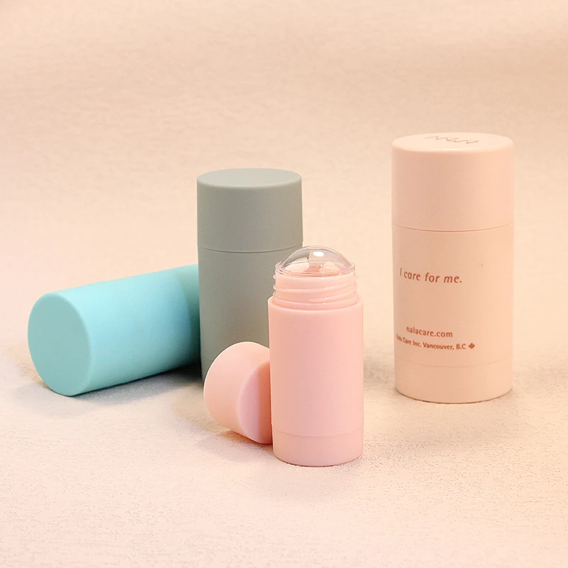 Cosmetic Packaging AS Plastic 30g/50g/75g Twist Up Deodorant Tube / Bottle / Stick Containers Empty for Personal and Skin Care