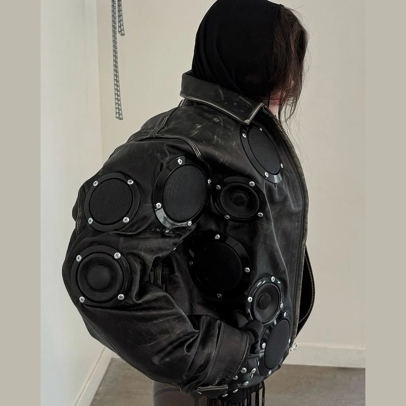 leather jacket USA製 Anita Moto Jacket | GUESS