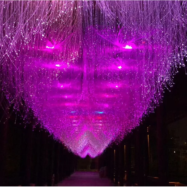 DMX управление, эффект бега, сорняк, оптоволоконный потолок, освещение для кинотеатра