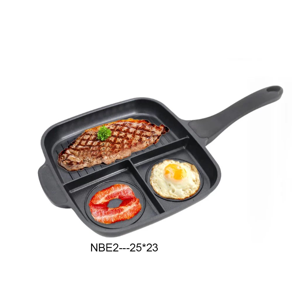 5-Section Nonstick Divider Frying Pan »