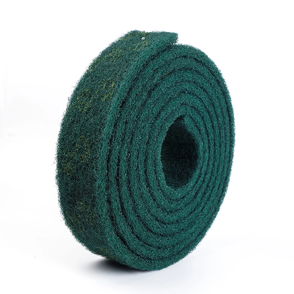 Commercial Industry Use Scouring Pad Rolls Water Oil Resistant Scrub