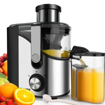OEM ODM Stainless Steel Juice Extractor Big Mouth Fruits and Vegetables Juice Extractor