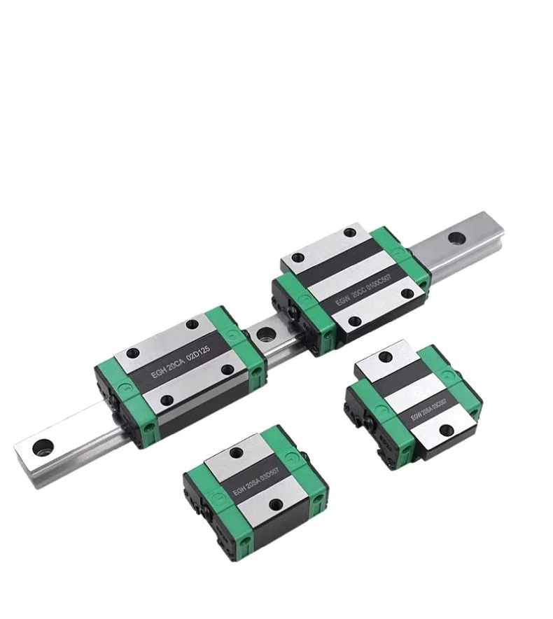 China Supplier Linear Motion Guide Rail and Block HGH15CA HGH20CA HGH25CA HGH35CA HGH45CA HGH55CA