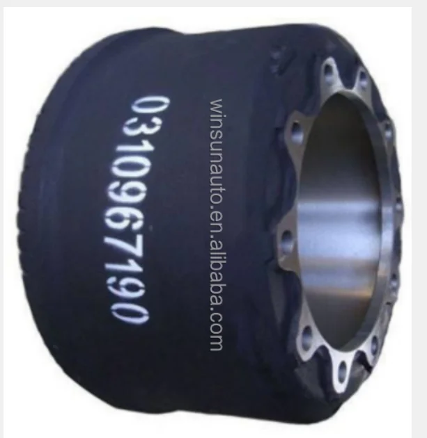 Trailer Brake Drum 0310967190 - Durable & Reliable Performance