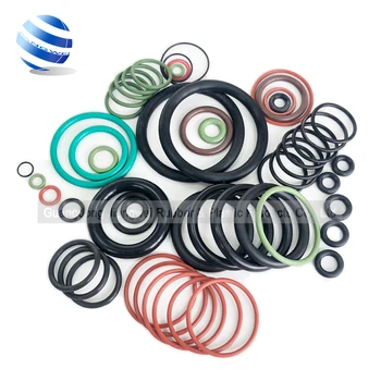 Custom High Quality Nitrile Pu Polyurethane Vmq Epdm Hnbr Nbr Fpm Ffkm Fkm Silicone Rubber Seals