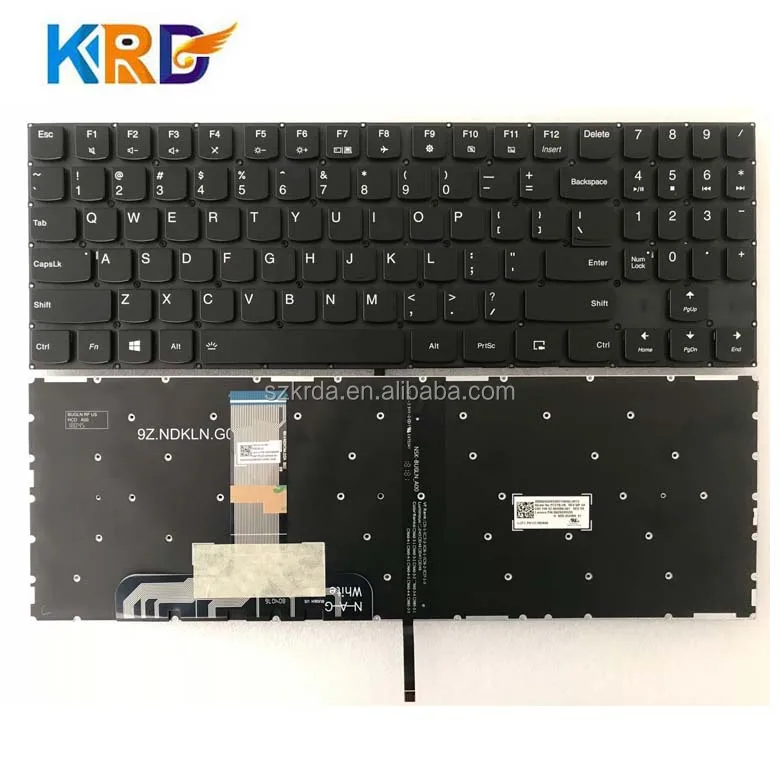 SZYJT New for Lenovo Legion Y520 Y520-15IKB Y720 Y720-15IKB Series Laptop us Keyboard Non-Backlit no Frame