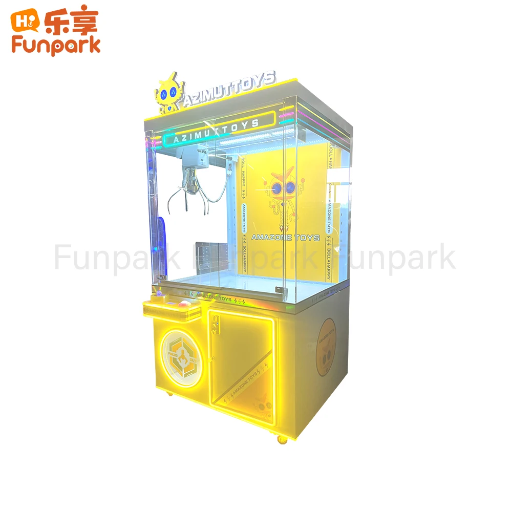 Funpark Hot Selling Coin-Operated Arcade Games Machine Fun Plush Toy Claw Crane Prize for Kids and Adults details