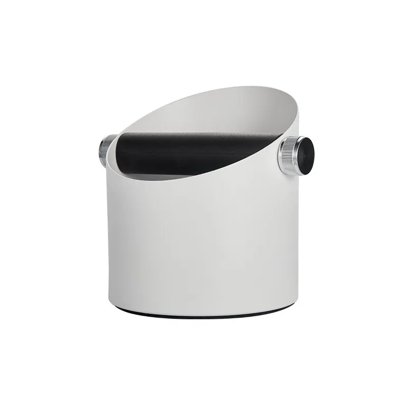 4.5inch Stainless Steel Espresso Knock Box Eco-Friendly Stocked with Removable Knock Bar and Non-Slip Base
