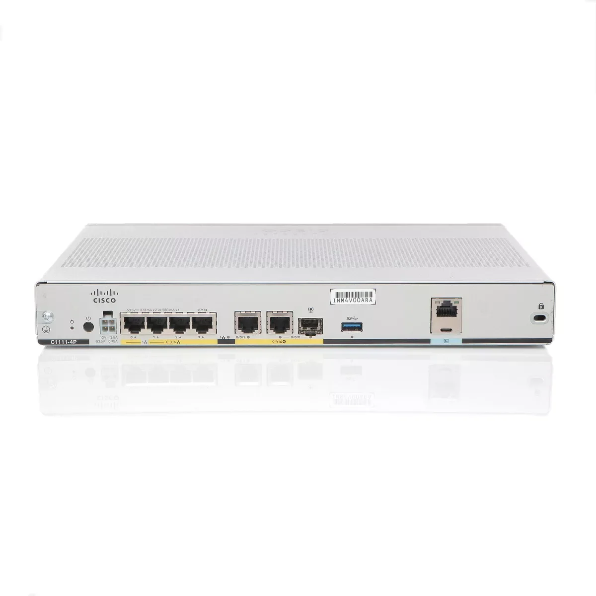 オリジナルC1111-4P Cisco Enterprise Router ISR1100 4ポートC1111-4P