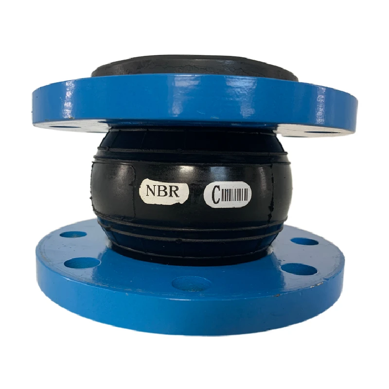 Bellow Compens Expansion Rubber Joint Ptfe DIN Nbr Ball Bellows Carbon Steel Flange Flexible Connector Rubber Expansion Joint