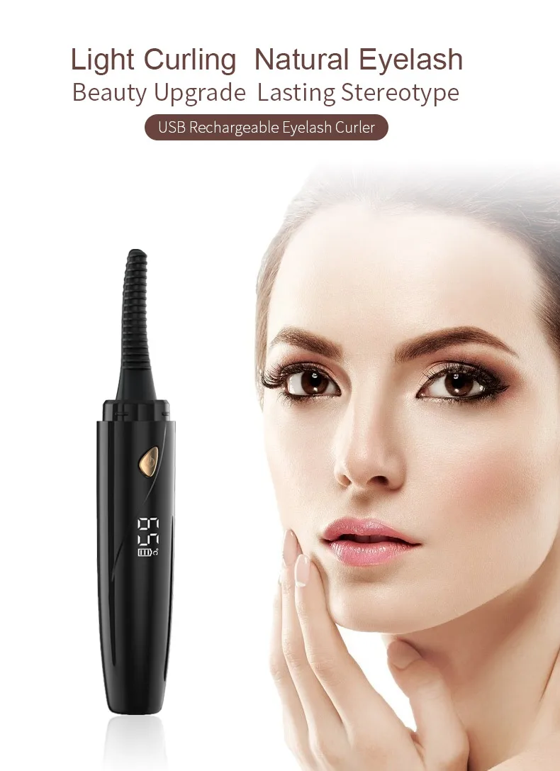 The Electric Eyelash Curler Irons The Eyelashes The Curling Efferct Is