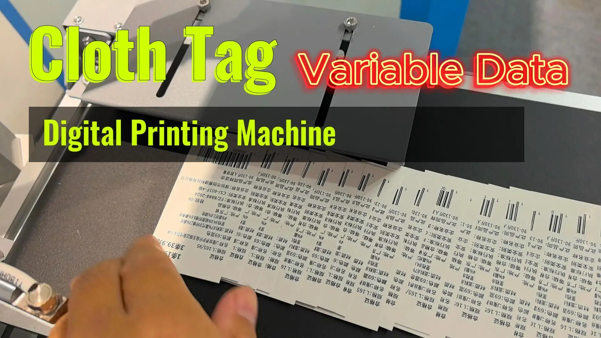 High Quality Shaped Tag Visual Positioning UV Coding Machine Single ...