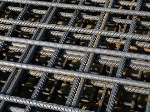 China Factory Precast Concrete Fence BRC Galvanized Mesh Square Hole ...