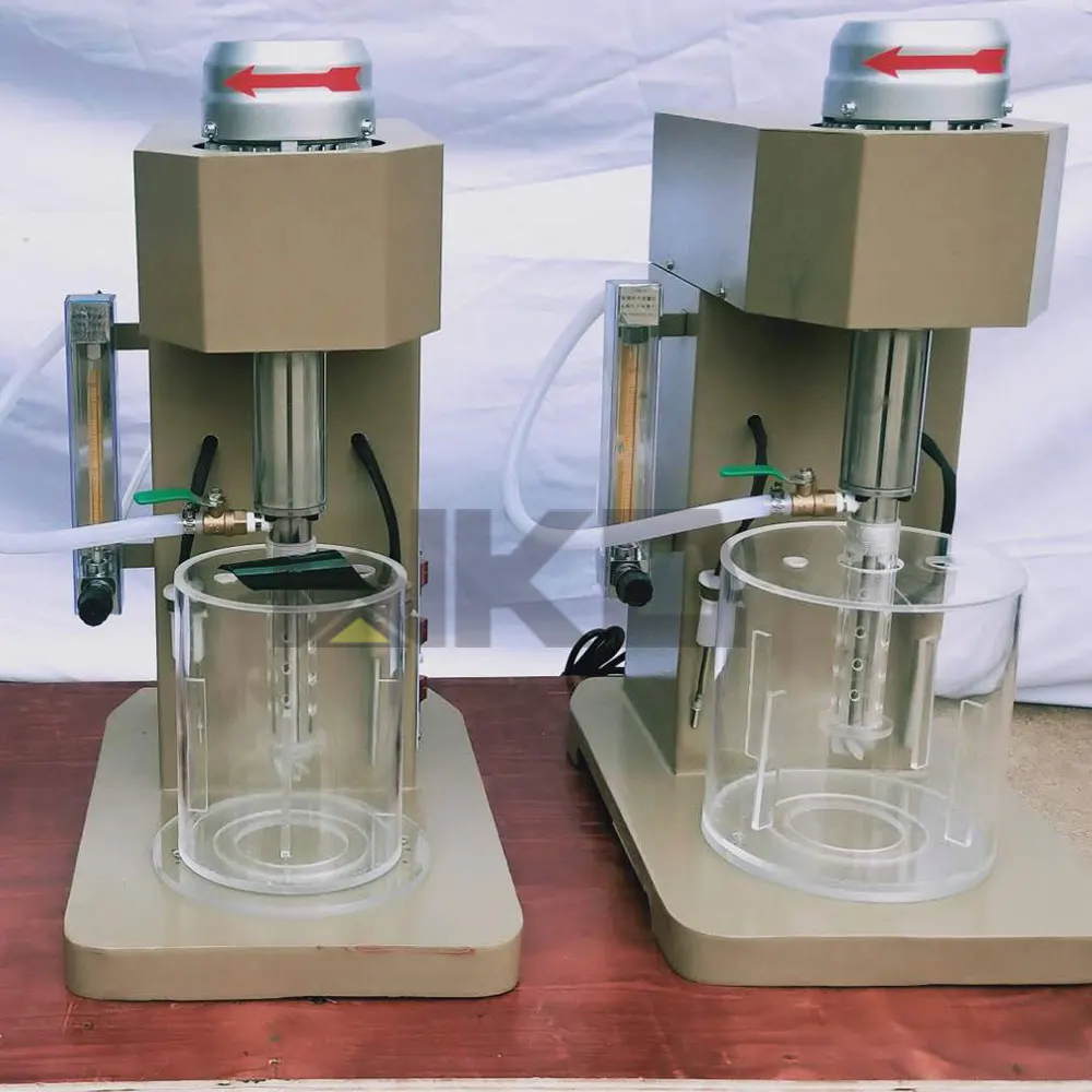 Small Small Lab Leaching Equipment Cyanide Leaching Mixer Tank for Gold Ore Testing