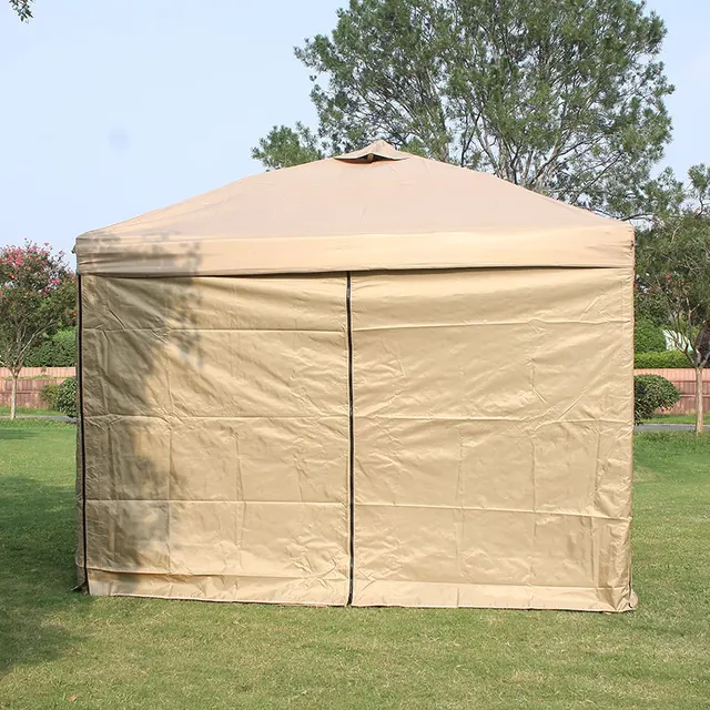 Single-Layer Outdoor Car Tent Windproof and Sunproof Four-Legged Umbrella Pergola for Camping and Living Room Use