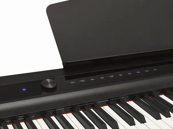 Легкое портативное цифровое пианино с сенсорным экраном 88