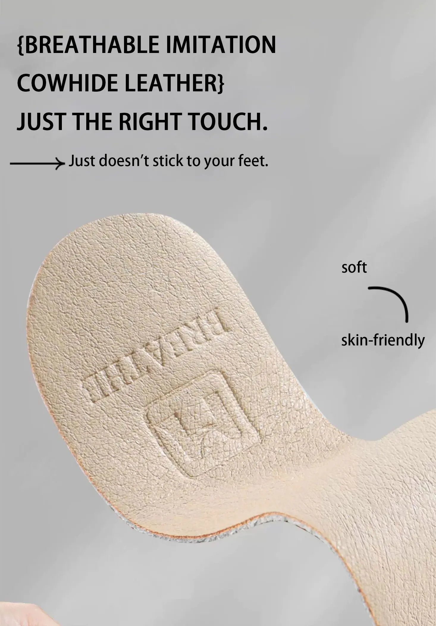 Leather Summer Sandal Replacement Insoles Self Adhesive Pads
