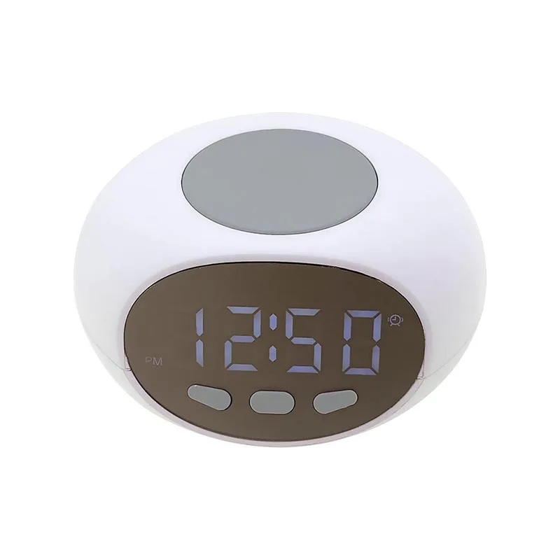 Factory Custom Logo Large Talking Clock For Elderly Desk Bedside Clocks