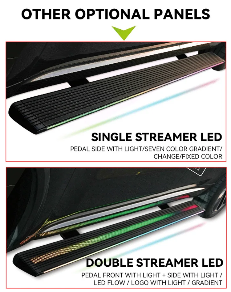 Retractable Running Boards Electric Side Step For Ford F150 Dodge Ram1500 2023 Silverado Running