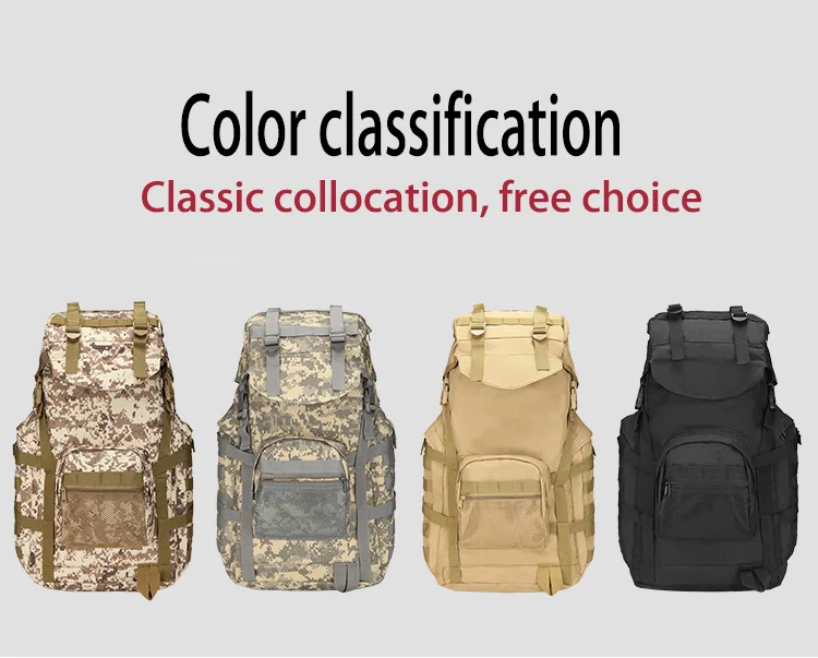 Custom Camo Traveling Tactical Medical Backpack Bag