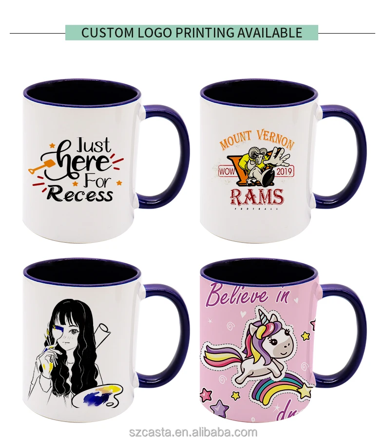 Wholesale 11oz Blanks Sublimation White Cup Supplier Custom Rupaul