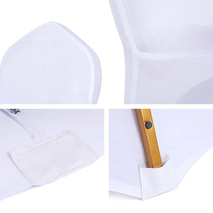 Taitang Hotel Home Decor Spandex Banquet Chair Cover for Indoor