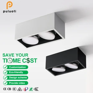 PULUOTI Factory-Made LED Bulb GX53 10W/18W Hot Sale Surface Downlight CE Certificate 3000K 4000K for Residential Use