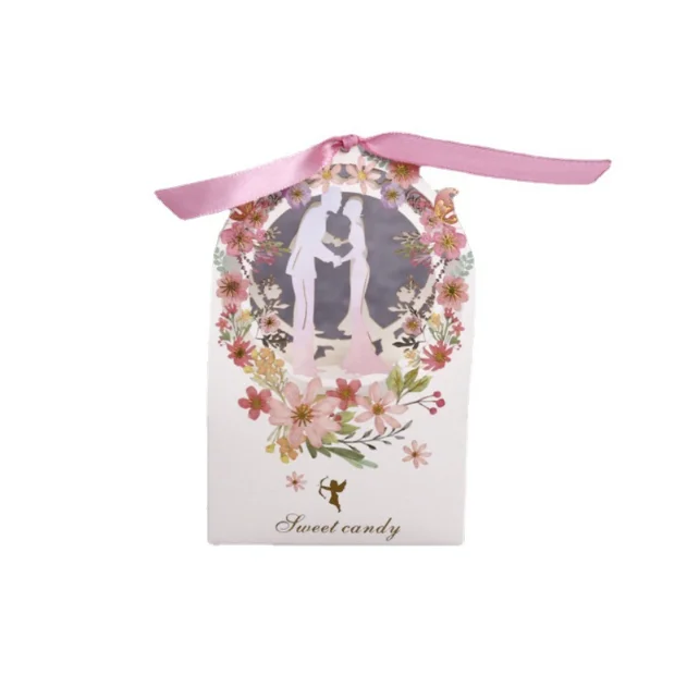 Wedding MR&MRS Dress Party box Gift Packaging  Ribbon Exquisite Gift Box for wedding guest valentine