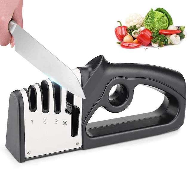 Dropship KNIFE SHARPENER Ceramic Tungsten Kitchen Knives Blade