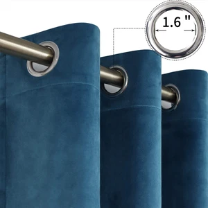 Hot Sell Holland Velvet Curtains for Hotels Rooms Curtins Living Room Velvet Curtains