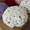 70cm white rose