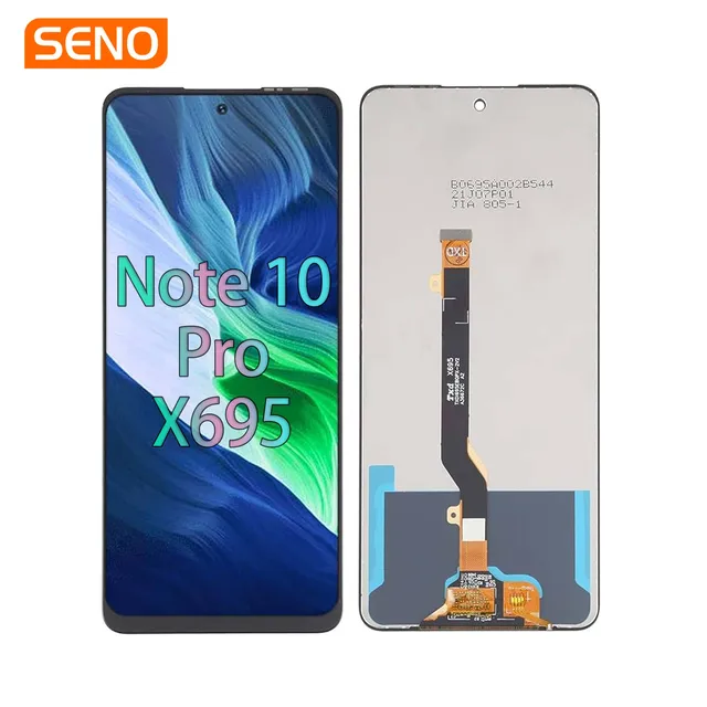 Wholesale Factory Hot Selling Mobile Phone LCD Screen For Tecno Infinix Note 10 Pro Replacement Display Touch Screen Digitizer