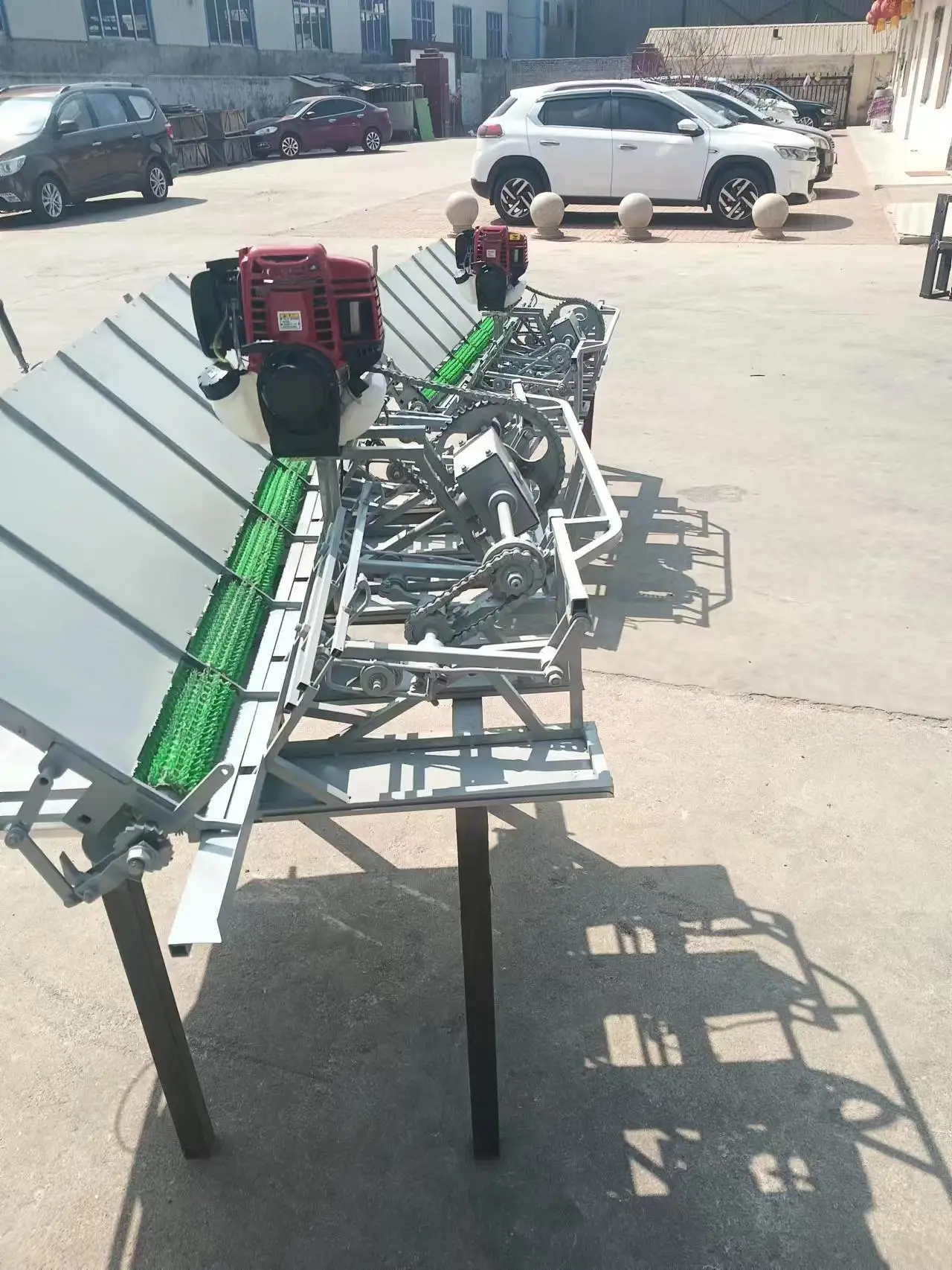 High Quality 6 Row Walking Behind Rice Transplanter /Paddy Planting Machine Rice Transplanter
