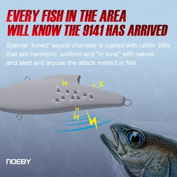 For Nobie Artificial Hard Bait Stainless Steel Vibration Bionic Bait Fishing Supplies – Hard Lure – view 5