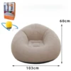 Color box spherical sofa brown + air cylinder