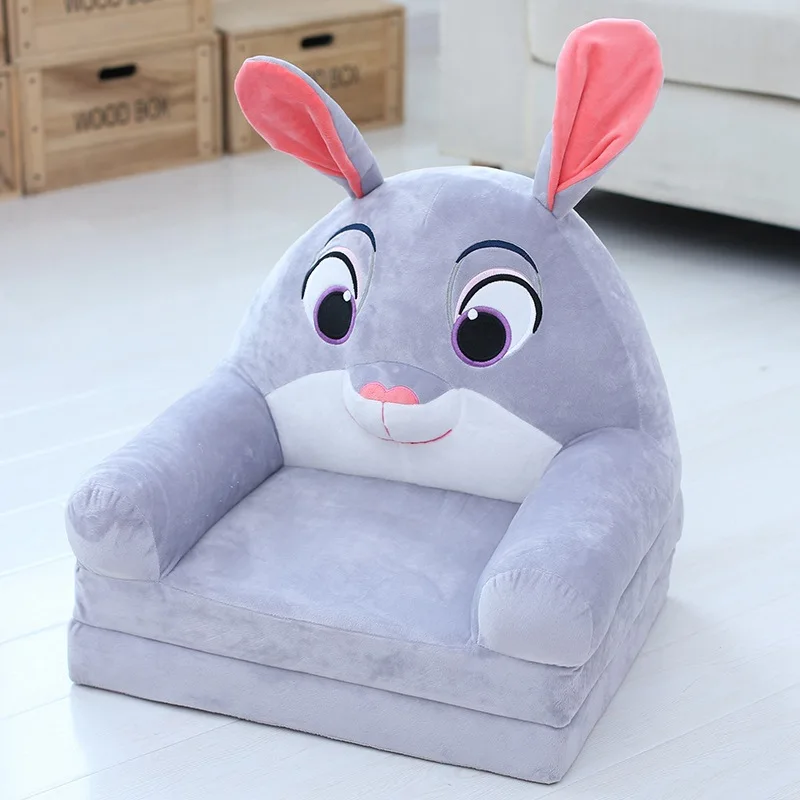 plush animal bed sofa/plush bunny dog
