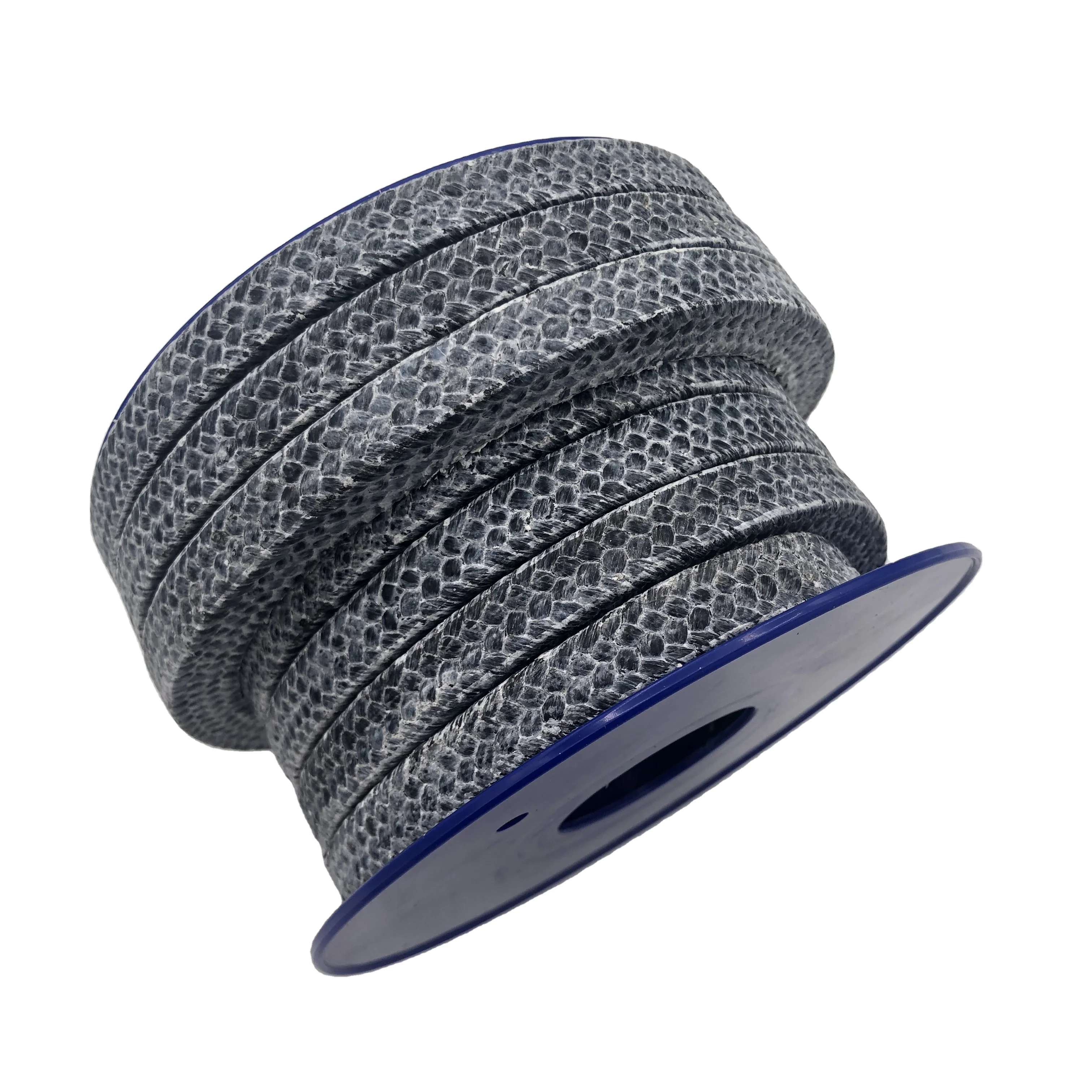 10x Kohlefaser-Packungsringe – PTFE-imprägniert, 300°C, Für Pumpen & Ventile (OD60xID40x10mm)
