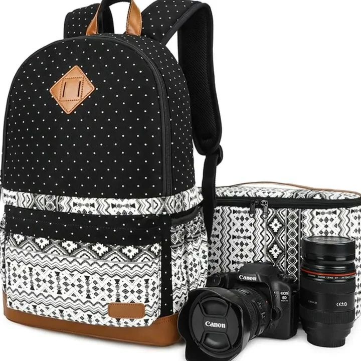 Waterproof Stylish Women Camera Backpack Cute Slr Women's Camera Bag