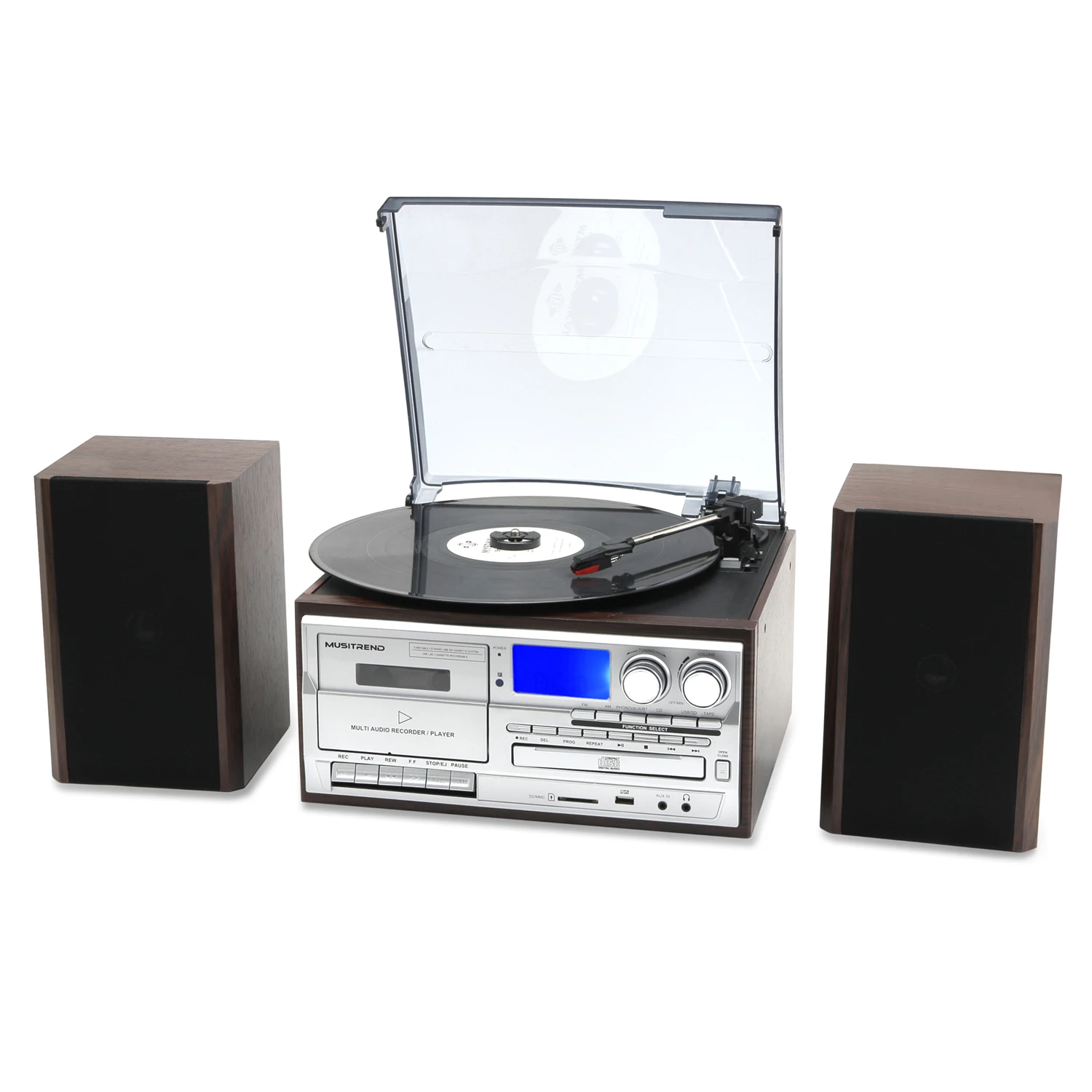 High Quality Aluminum Cheap Turntable Tocadiscos Phonograph