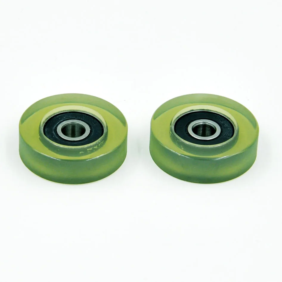 Polyurethane Wheel Material Vulkollan Wheel with Keyway. Industrial Polyurethane Polyurethane Star WheelPU62633-7 626RS 6x33x7mm