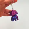 Pulpo rojo y azul