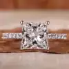 Pave Princess Ring