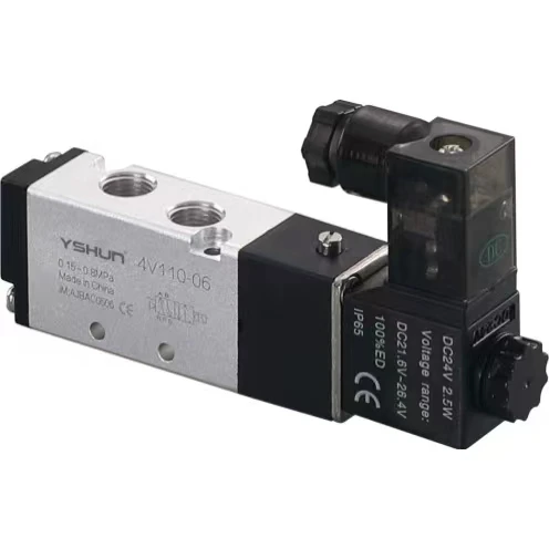 4v Series Pneumatic Valve 4v210-08 4v110 4v220 Dc24v 220vac 5-2 Way Air ...