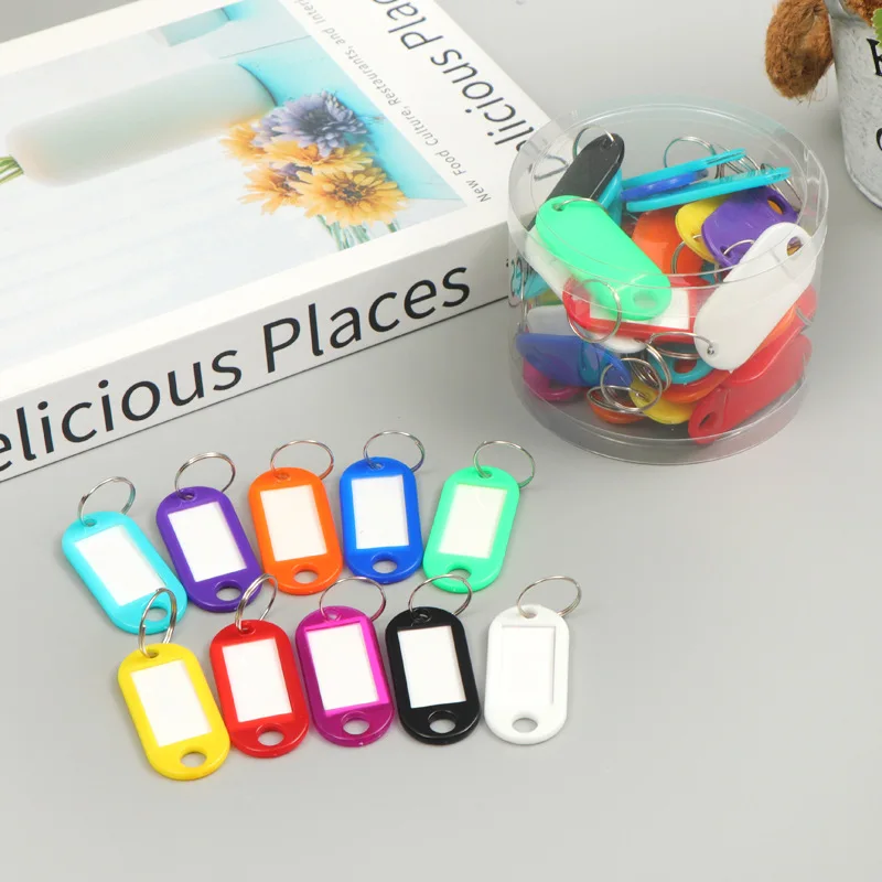 Manufactory Wholesale Pp Plastic Identification Key Tags Custom Plastic
