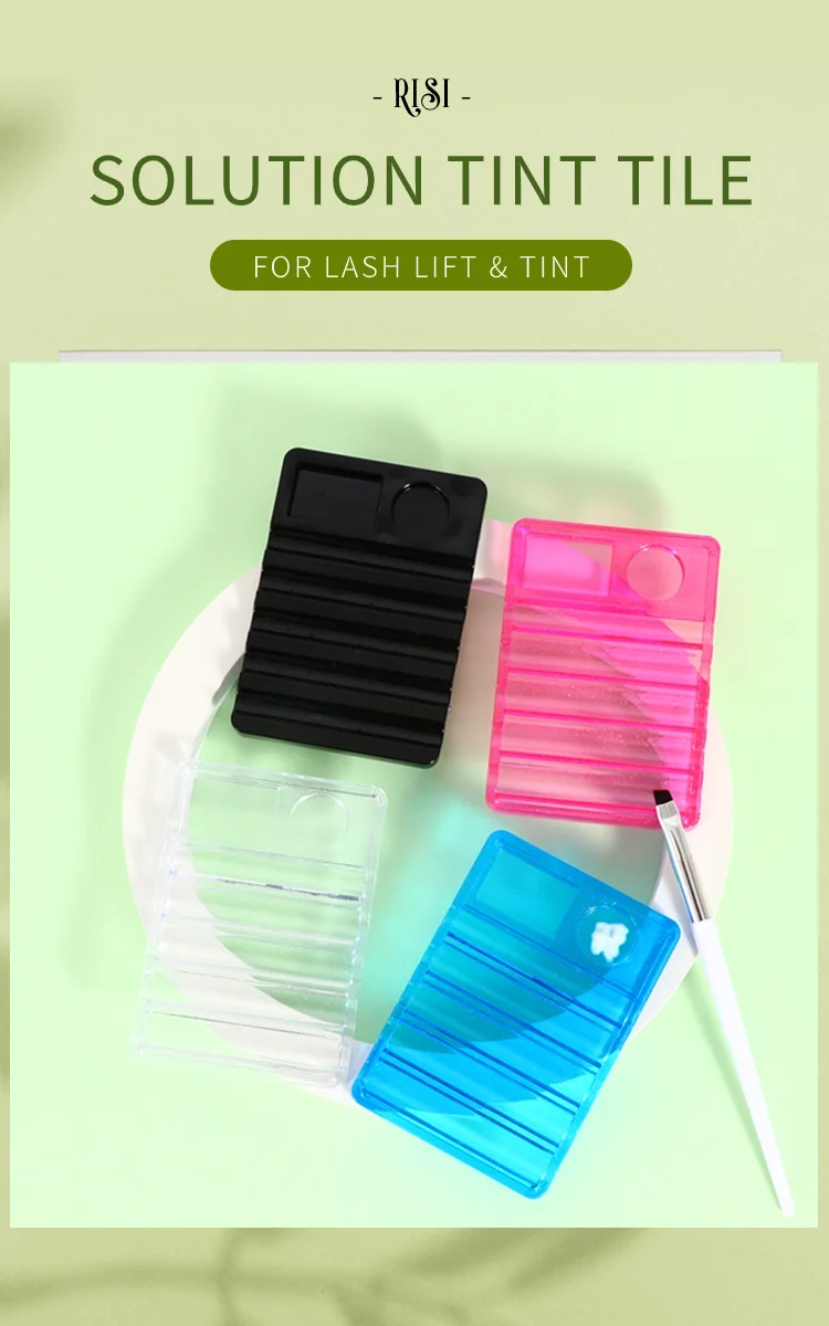 Risi Lash Lift Tool Brow Tint Palette Brow Lamination Palette Lash And