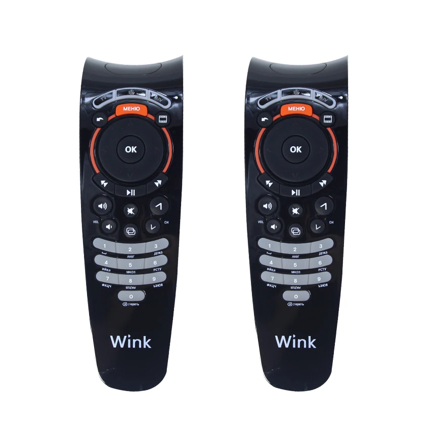 Black Replacement Remote for TV Video Wink Remote Control Compatible with All Model 7