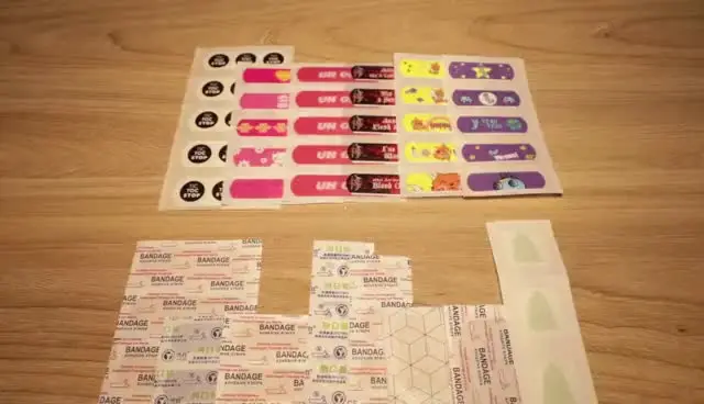 Удобная портативная пластиковая повязка многоразовая коробка частная этикетка с коробкой для таблеток комплект